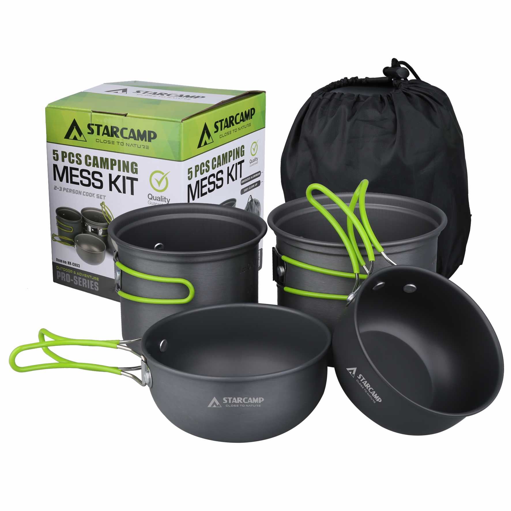 Aluminiums Camping Kogesæt – HX-CK03