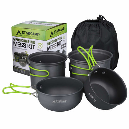 Aluminiums Camping Kogesæt – HX-CK03