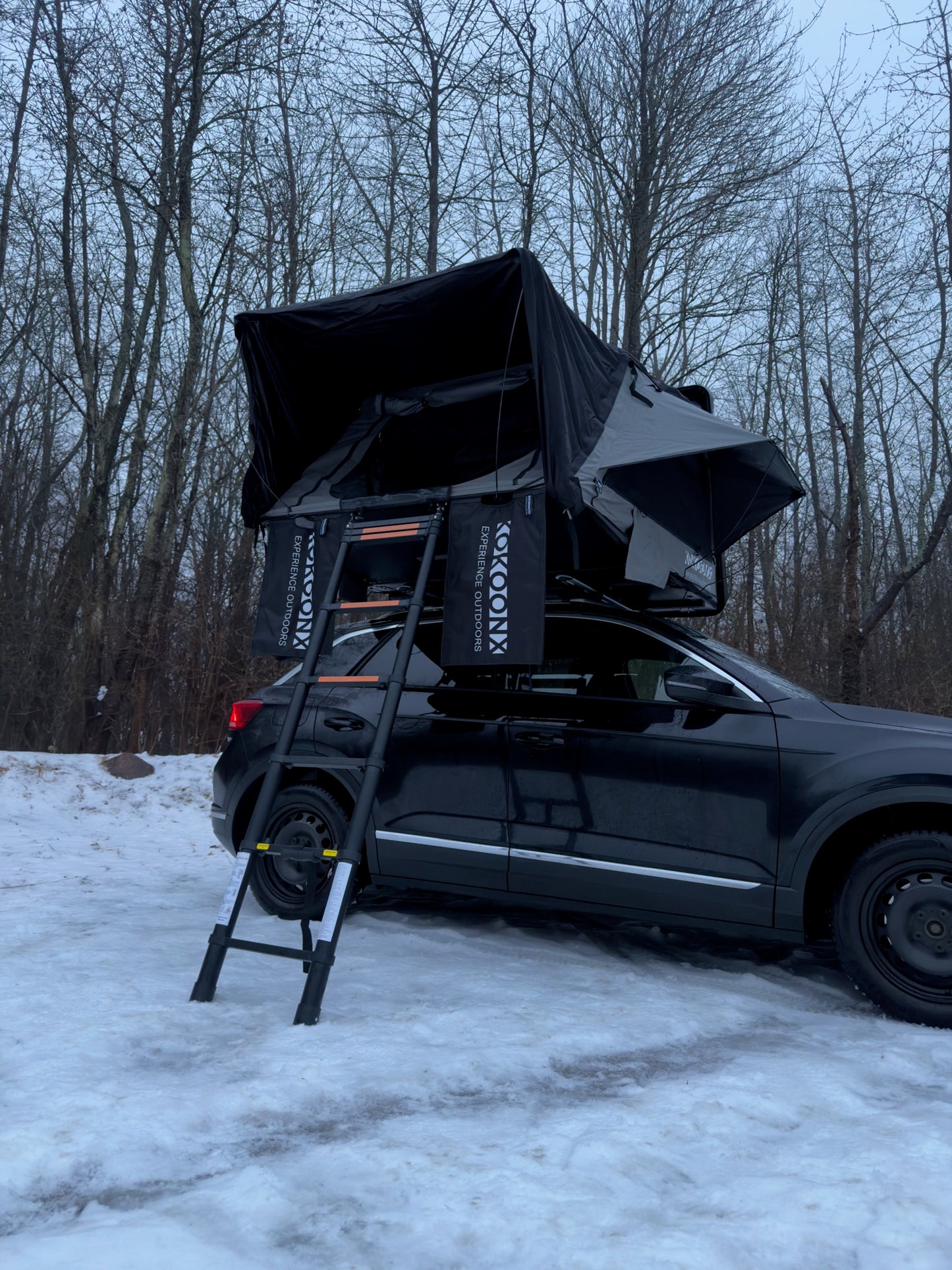 Tagtelt til Bil – KokoonX Oasis Premium Roof Top Tent | Hard Shell RTT
