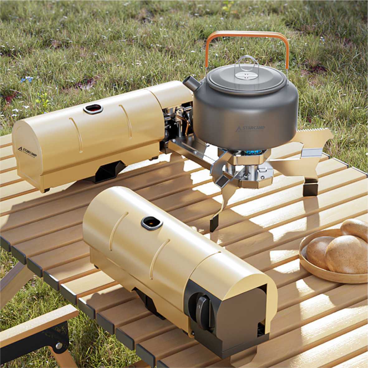 Udendørs Camping Gasblus – HX-BS11 | Sammenklappeligt Butanblus fra KokoonX