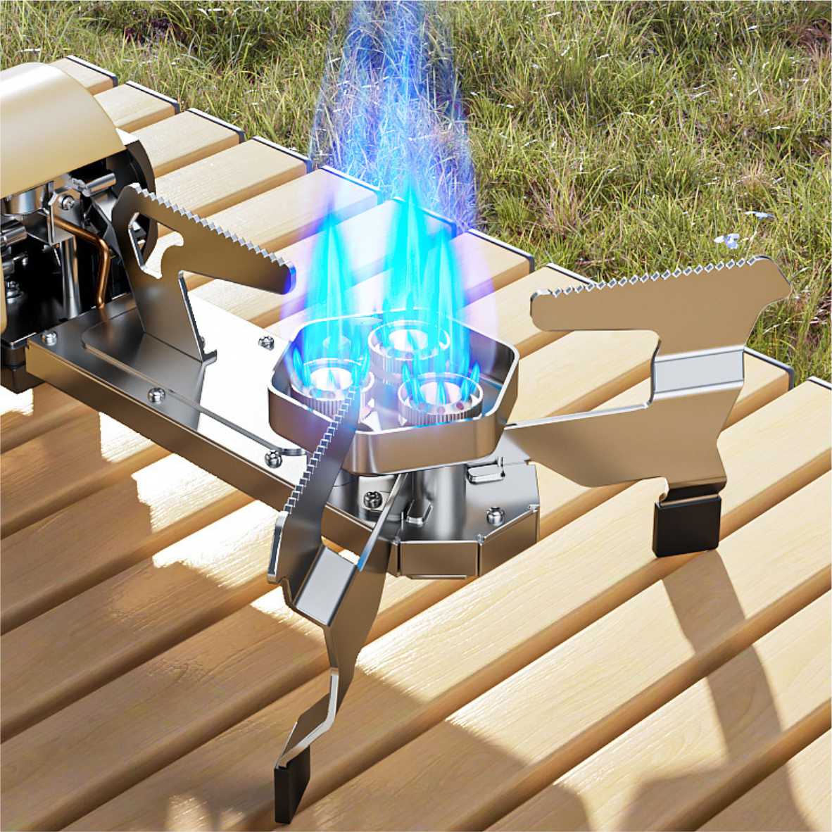 Udendørs Camping Gasblus – HX-BS11 | Sammenklappeligt Butanblus fra KokoonX