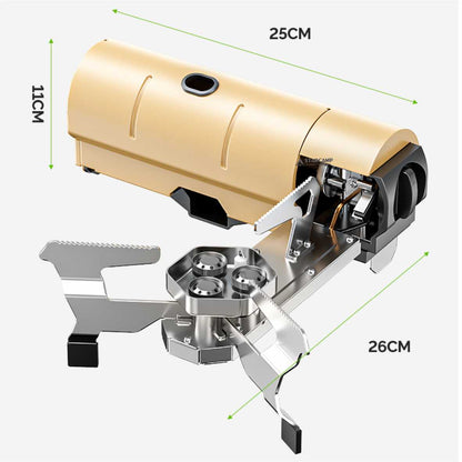 Udendørs Camping Gasblus – HX-BS11 | Sammenklappeligt Butanblus fra KokoonX